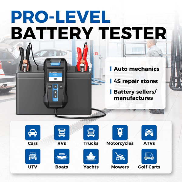 Topdon USA BT300P Battery Tester - Image 2