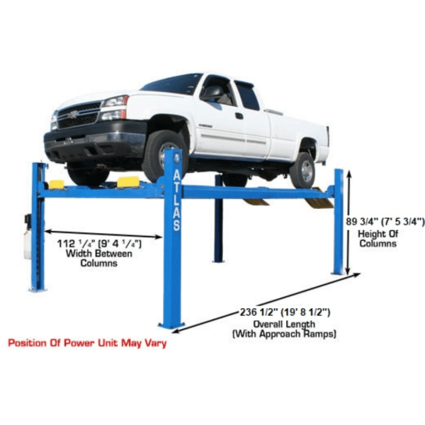 Atlas ATTD-412A Alignment Lift + RJ6 Rolling Jacks Combo - Image 2