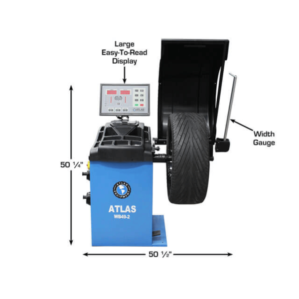 Altas WB49-2 PRO Premium 3D Computer Wheel Balancer - Image 2