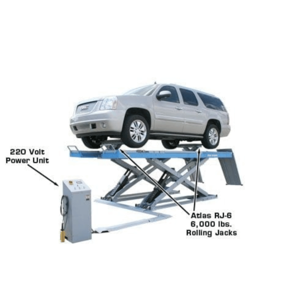 Atlas 12ASL 12,000 lb Capacity Alignment Scissor Lift - Image 3