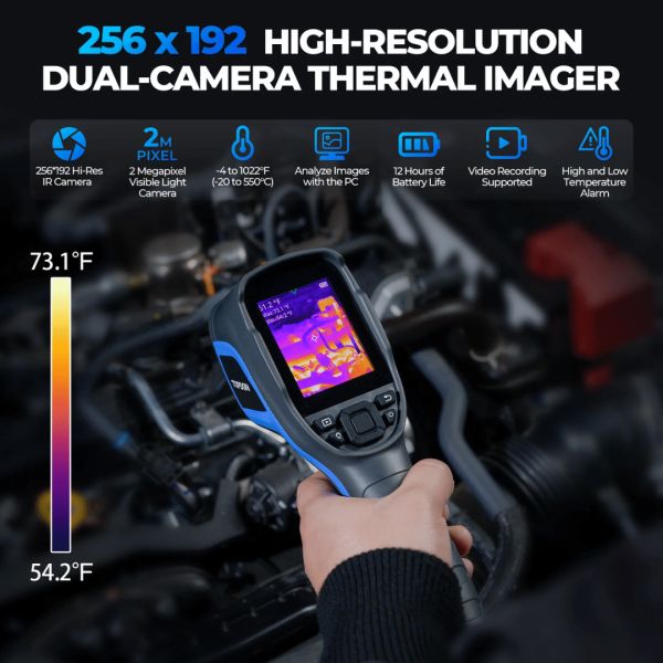 Topdon USA TC005 Handheld Portable Thermal Imaging Camera - Image 2