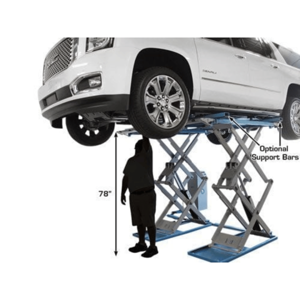 Atlas SLP9K Full-Rise 9,000 lb Capacity Scissor Lift - Image 3