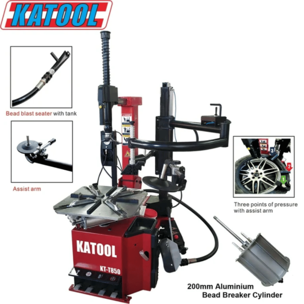 Katool Tire Changer KT-T850 & Wheel Balancer KT-B700 Combo - Image 6