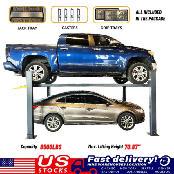 Katool KT-4H850 4 Post 8,500 lbs Heavy Duty lift - Image 3