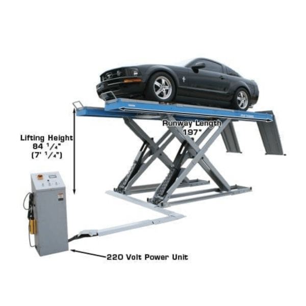 Atlas 12ASL 12,000 lb Capacity Alignment Scissor Lift - Image 4
