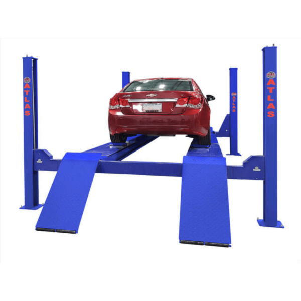 Atlas Platinum PVL14OF-EXT Open Front Alignment Lift + RJ7000 ALI Certified Rolling Jack Combo - Image 3