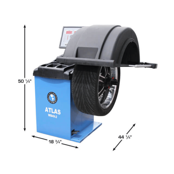 Altas WB49-2 PRO Premium 3D Computer Wheel Balancer - Image 3