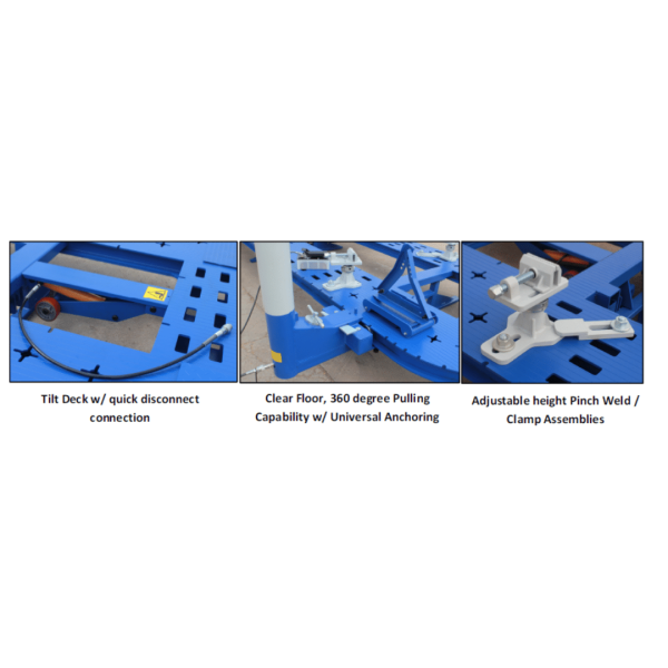 iDEAL FR-77T-20 Tubular Deck Frame Rack Machine - Image 4