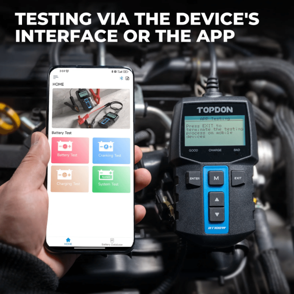 Topdon USA BT100W Battery Tester - Image 3