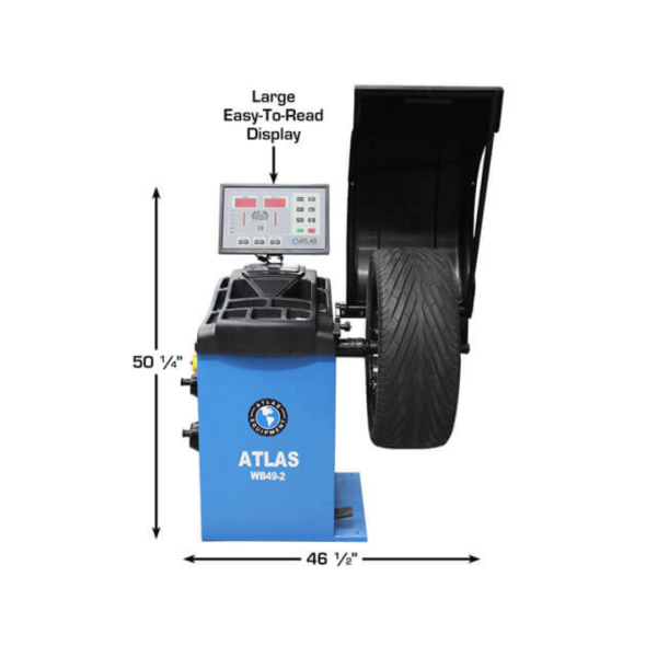 Altas WB49-2 Premium 2D Computer Wheel Balancer - Image 3