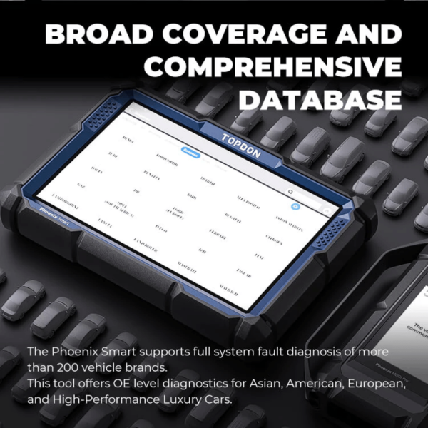Topdon USA Phoenix Smart Advanced Intelligent Diagnostic Scanner - Image 3