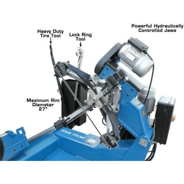 Atlas TTC301 Truck Tire Changer - Image 3