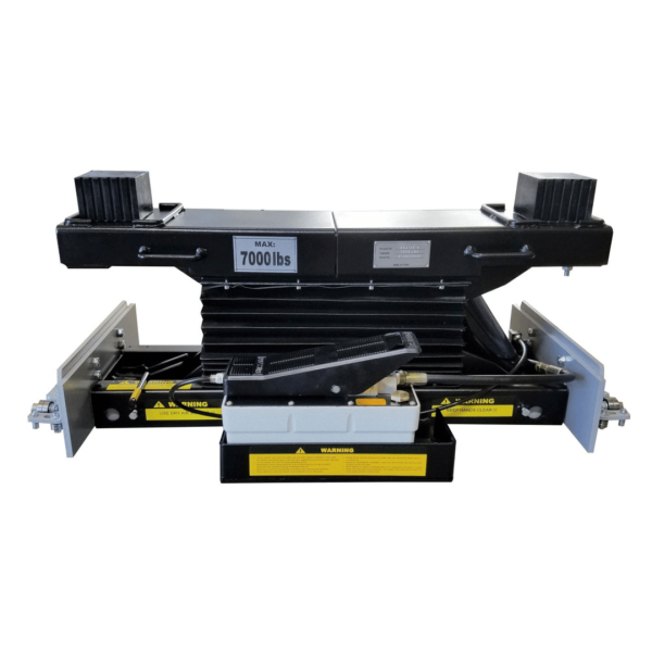iDeal RAJ-7K-H Rolling Air Jack 7,000 lb. Capacity - On The Rail - Air Bag - High Mount - Image 3