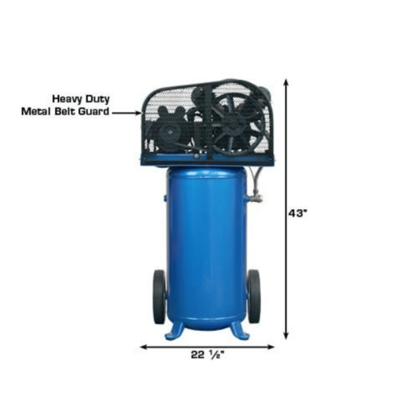 Atlas Air Force AF2 20 Gallon Portable Vertical Air Compressor - Image 4