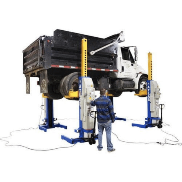 Atlas 74,000 LB. ALI Certified Battery Powered Mobile Column Lift System - Image 2