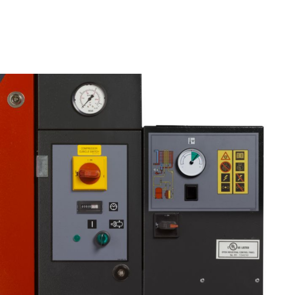 Chicago Pneumatic QRS5.0HPD-3 5 HP 208-230/460 Volt Three Phase Rotary Screw Air Compressor with Dryer - Image 2