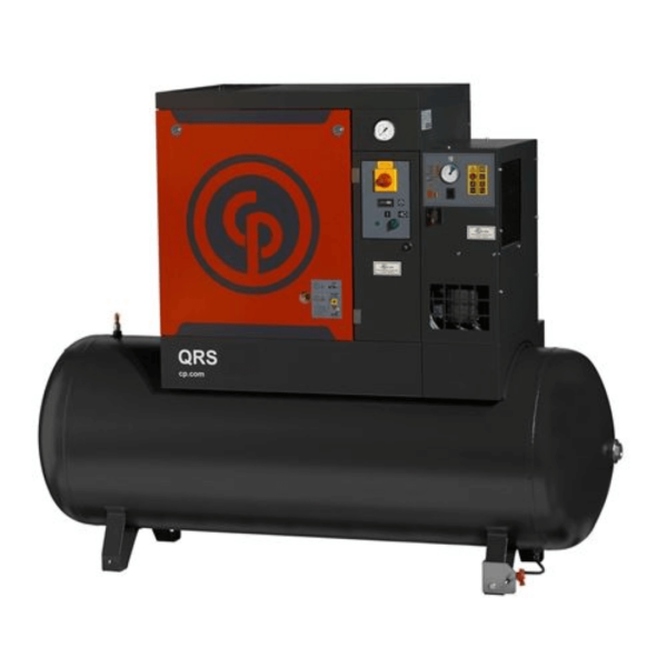 Chicago Pneumatic QRS5.0HPD-3 5 HP 208-230/460 Volt Three Phase Rotary Screw Air Compressor with Dryer
