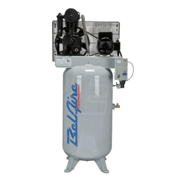 BelAire 418VLE Elite Iron Series 7.5-HP 80-Gallon Two-Stage Cast Iron Air Compressor (208-230V 1-Phase)