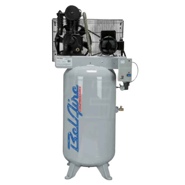 BelAire 438V4 Iron Series 5-HP 80-Gallon Two-Stage Cast Iron Air Compressor (460V 3-Phase)