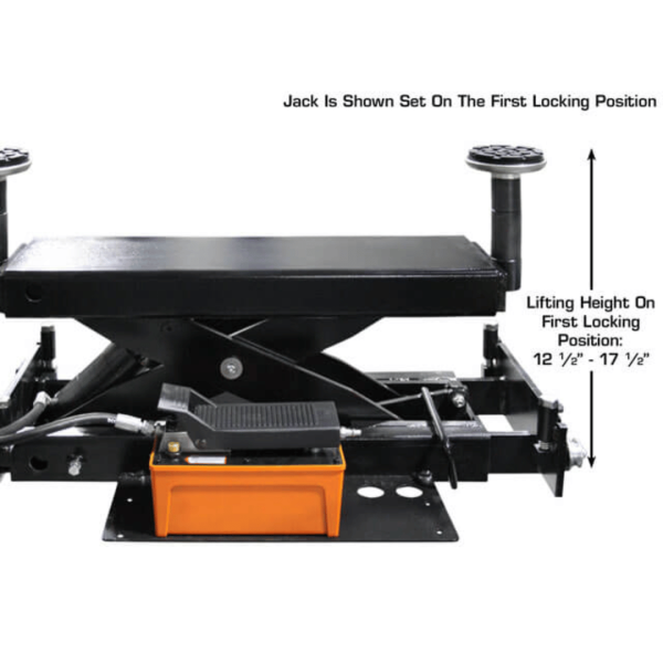 Atlas 412 12,000 lb Commercial  4-Post Lift + RJ6 Jacks Combo - Image 19