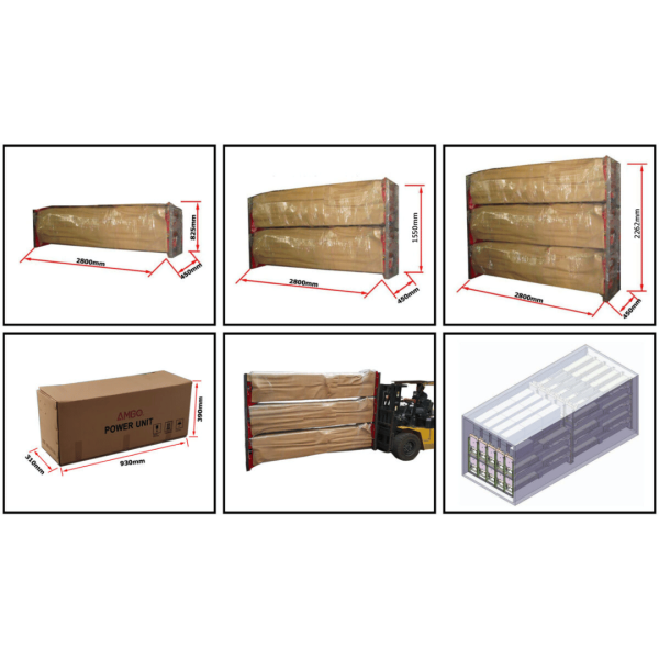 Amgo OH-10 10,000 lb 2 Post Lift - Image 4
