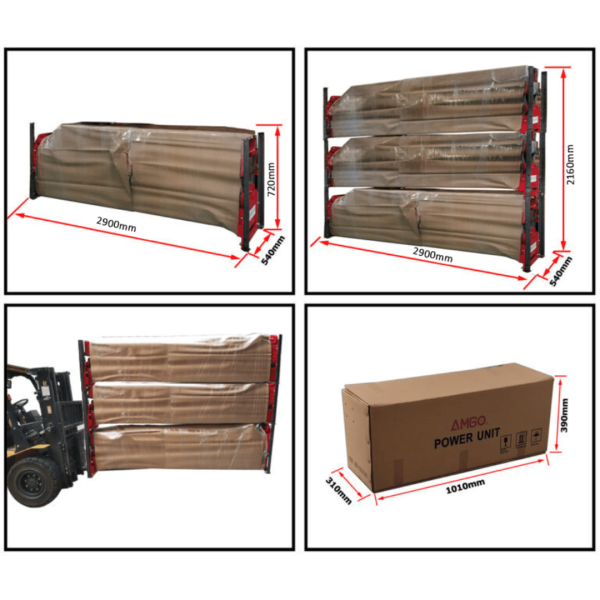 Amgo OH-12 12,000 lb 2 Post Lift - Image 4