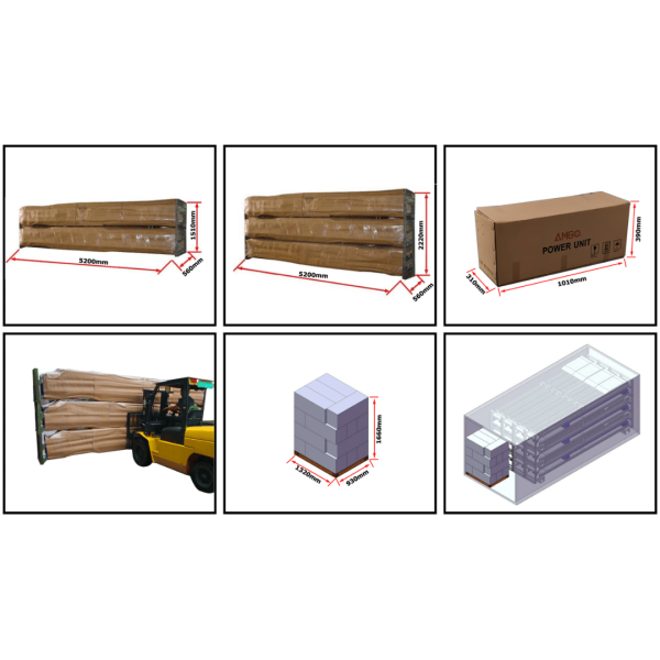 Amgo PRO-12 12,000 lb 4 Post Lift - Image 4