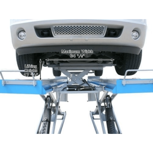Atlas 12AWFSL Alignment Scissor Lift and RJ-6 Rolling Jack Combo - Image 20