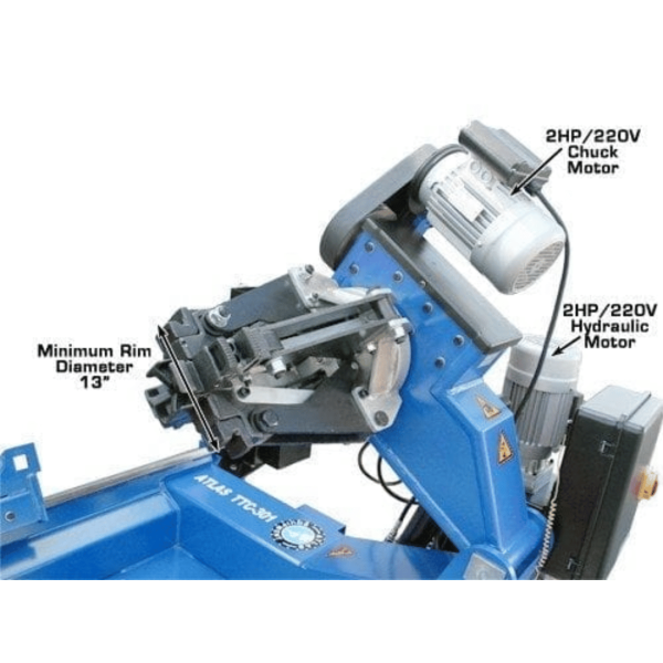 Atlas TTC301 Tire Changer + WBT-210 Wheel Balancer Combo Package - Image 4