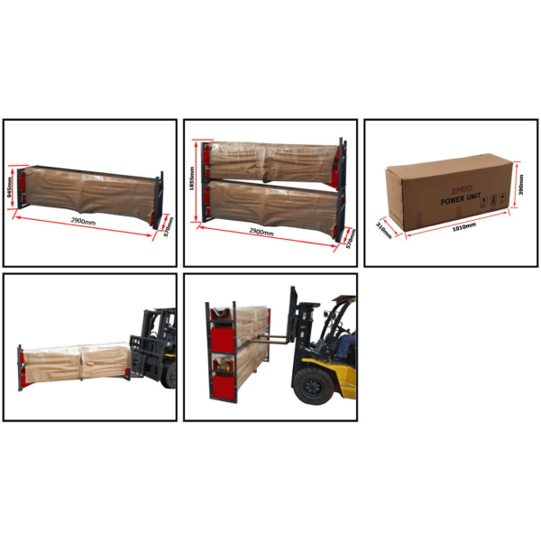 Amgo BP-12 12,000 Lb 2 Post Lift - Image 4