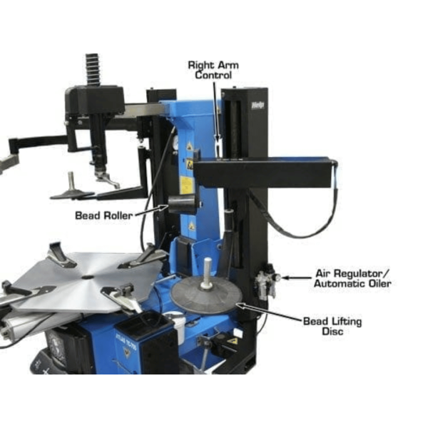 Atlas TC755 Tire Changer with Dual Arms - Image 4