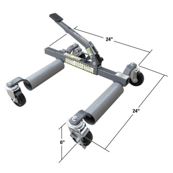Ranger RCD-1500MP Car Dollies Move Vehicles Up to 6,000 lbs! - Image 4