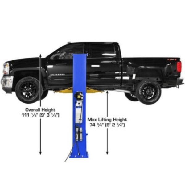 Atlas Platinum PVL9BP 9000 lb Certified Baseplate Lift - Image 4