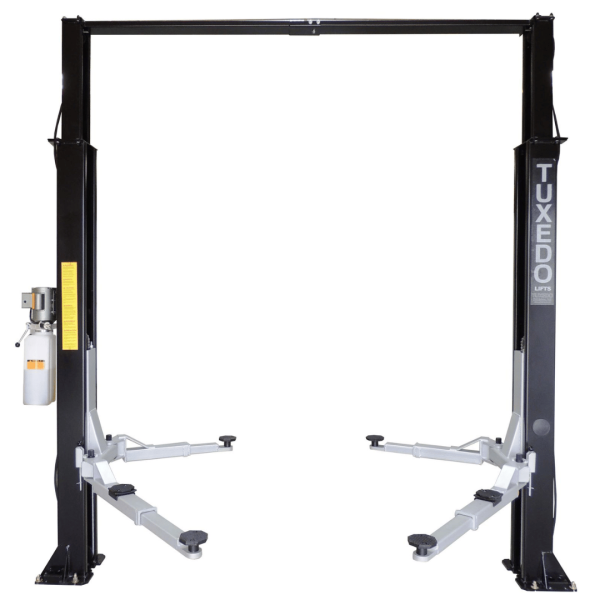 Valor - VP9KAC-TUX 9,000 lb 2 Post Clear Floor - Asymmetric - Image 4