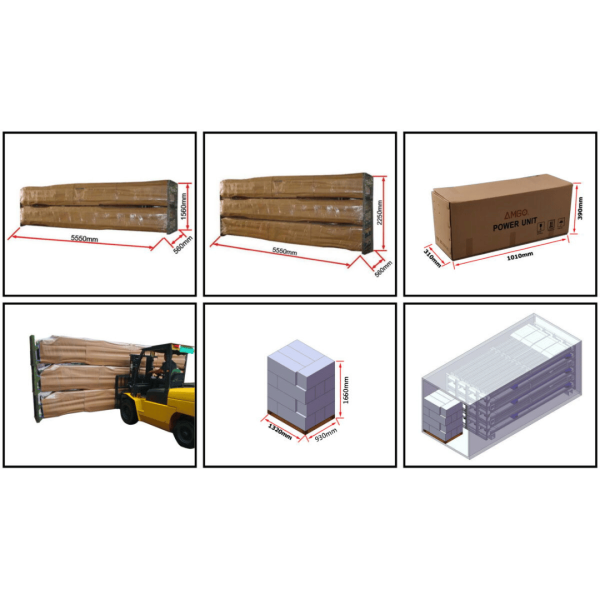 Amgo PRO-14 14,000 lb 4 Post Lift - Image 4