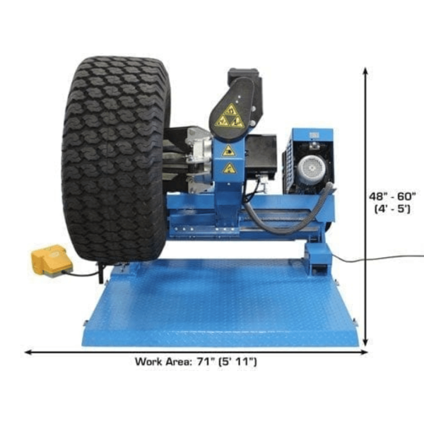 Atlas TTC305A Tire Changer + WBT-210 Wheel Balancer Combo Package - Image 4