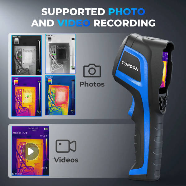 Topdon USA TC005 Handheld Portable Thermal Imaging Camera - Image 5
