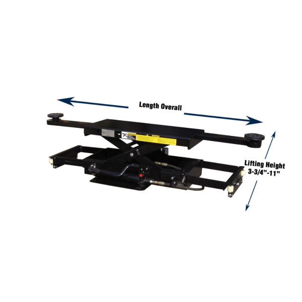 Tuxedo RJ-45 Rolling Bridge Jack 4,500 lb. Capacity - Image 5