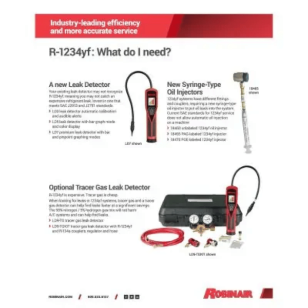 Robinair Premier R-1234yf Recover, Recycle and Recharge, RRR AC Machine - Image 4