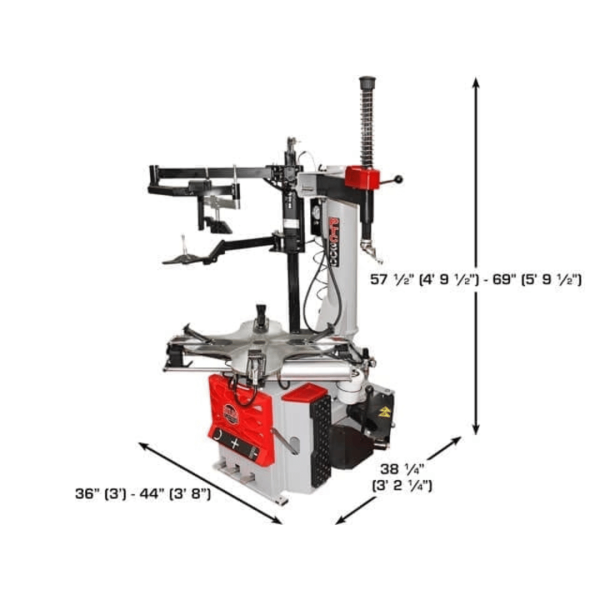 Atlas Platinum PTC300 Tire Changer + PWB50 Wheel Balancer Combo Package - Image 5