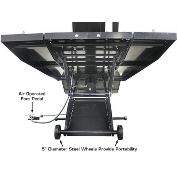 Atlas ACL XLT 1,000 lb. Air-Operated Motorcycle/ATV Lift - Image 5