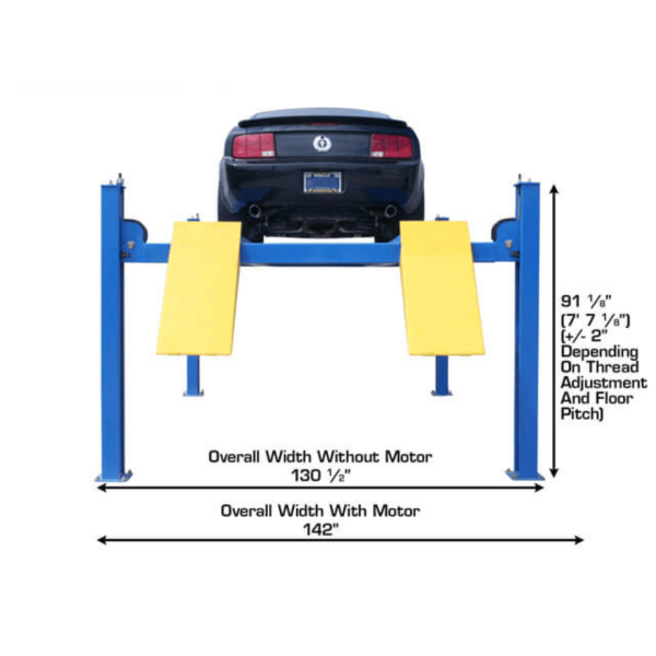 Atlas 414A Alignment Lift + RJ8 Rolling Jacks Combo - Image 2