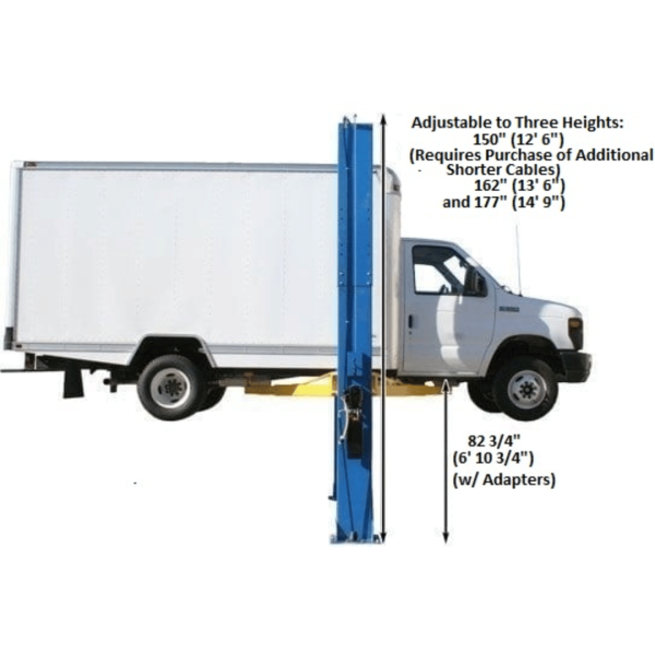Atlas PV15PX 15,000 lb Overhead 2-Post Lift - Image 5
