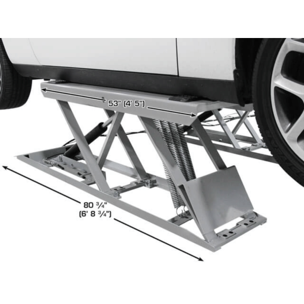 Atlas 6PL Open Center Low Rise 6,000 lb Capacity Scissor Lift - Image 5