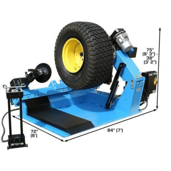 Atlas TC306 Tire Changer + WBT-210 Wheel Balancer Combo Package - Image 6