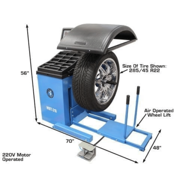 Altas WBT-210 Heavy Duty Truck Wheel Balancer - Image 5