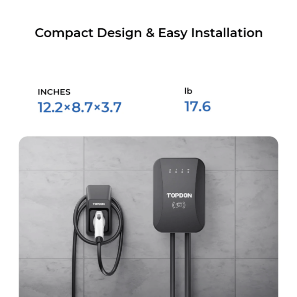 Topdon USA PulseQ AC Home Smart Electric Car Charger - Image 5