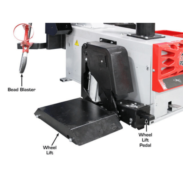 Atlas Platinum PTC500 Tire Changer + PWB90XL Wheel Balancer Combo Package - Image 6
