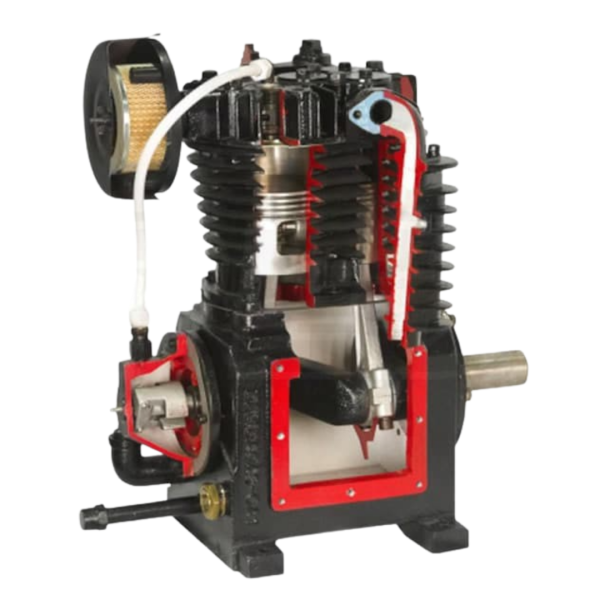 BelAire 6312H Iron Series 10-HP 120-Gallon Two-Stage Cast Iron Air Compressor (208-230V 3-Phase) - Image 2