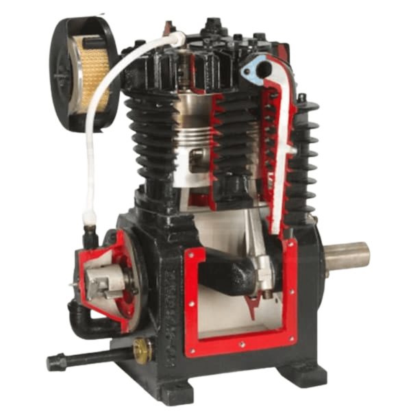 BelAire 6312H4 Iron Series 10-HP 120-Gallon Two-Stage Cast Iron Air Compressor (460V 3-Phase) - Image 2